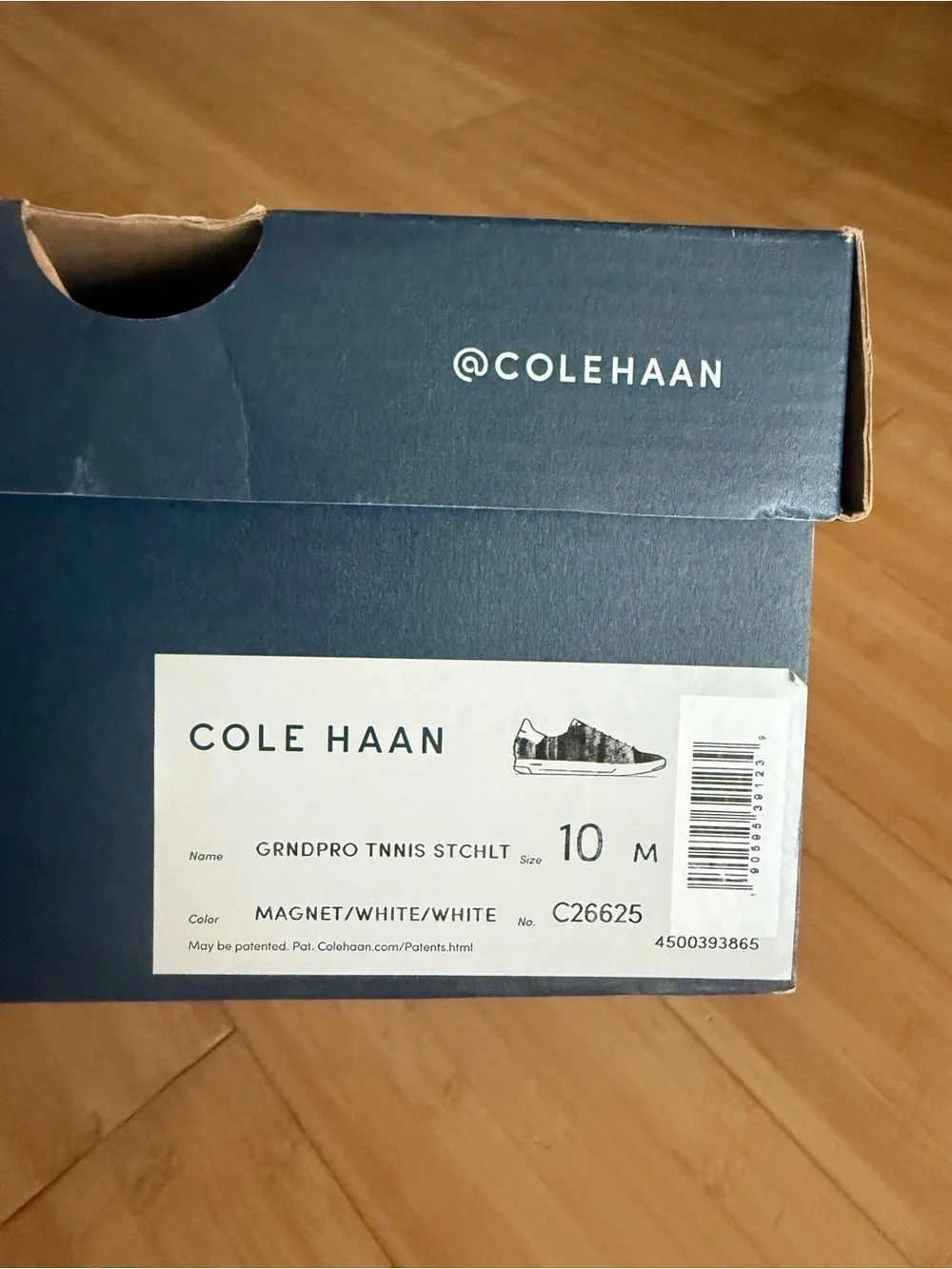 Cole Haan Gray Knit Low-Top Sneakers